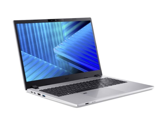 Acer TravelMate TMP215-55-G2-TCO 15,6" WUXGA Intel Core 5 225U/16 GB/512 GB SSD/Intel Iris Xe/Win11Pro/Ang. apgaismota tastat./Pelēks/FP/FHD/3 g. garantija | Acer