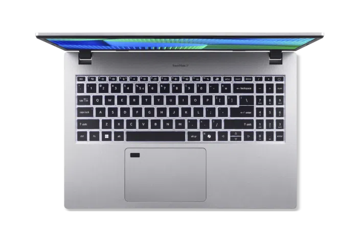 Acer TravelMate | TMP215-55-TCO-3817 | Pelēks | 15,6" | WUXGA | Intel Core 3 | 100U | 16 GB | SSD kapacitāte 512 GB | Intel Iris Xe Graphics | Windows 11 Pro | Tastatūras valoda angļu | Tastatūras apgaismojums | Garantija 36 mēneši