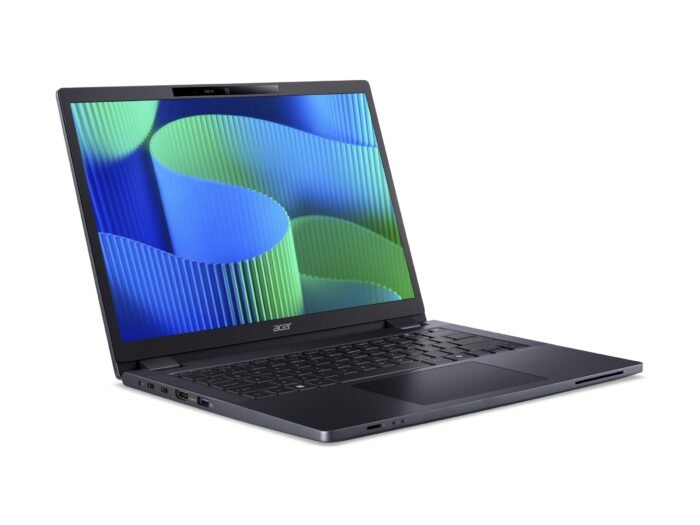 Acer | TravelMate TMP414-53-G2-TCO-585Q | Slate blue | 14" | WUXGA | 1920 x 1200 pikseļi | Intel Core 5 | 120U | 16 GB | DDR5 | SSD kapacitāte 256 GB | Intel Iris Xe Graphics | Windows 11 Pro | 4G | Tastatūras valoda angļu | Tastatūras apgaismojums | Garantija 36 mēneši