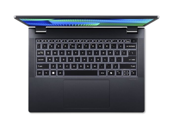 Acer | TravelMate TMP414-53-G2-TCO-585Q | Slate blue | 14" | WUXGA | 1920 x 1200 pikseļi | Intel Core 5 | 120U | 16 GB | DDR5 | SSD kapacitāte 256 GB | Intel Iris Xe Graphics | Windows 11 Pro | 4G | Tastatūras valoda angļu | Tastatūras apgaismojums | Garantija 36 mēneši