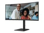 AOC CU34E4CV | 34 " | VA | 21:9 | 120 Hz | 4 ms | 3440 x 1440 pikseļi | HDMI pieslēgvietu skaits 2 | Melns