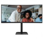 AOC CU34E4CV | 34 " | VA | 21:9 | 120 Hz | 4 ms | 3440 x 1440 pikseļi | HDMI pieslēgvietu skaits 2 | Melns