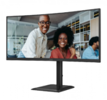 AOC CU34E4CV | 34 " | VA | 21:9 | 120 Hz | 4 ms | 3440 x 1440 pikseļi | HDMI pieslēgvietu skaits 2 | Melns