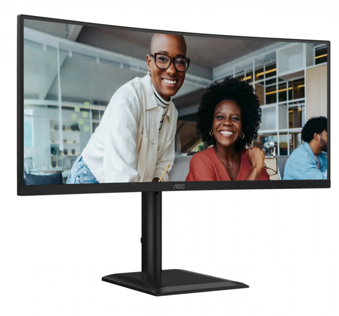 AOC CU34E4CV | 34 " | VA | 21:9 | 120 Hz | 4 ms | 3440 x 1440 pikseļi | HDMI pieslēgvietu skaits 2 | Melns