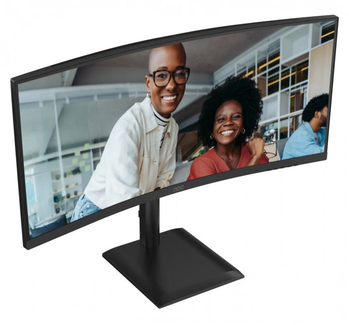AOC CU34E4CV | 34 " | VA | 21:9 | 120 Hz | 4 ms | 3440 x 1440 pikseļi | HDMI pieslēgvietu skaits 2 | Melns