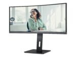 AOC | CU34P3CV | 34" | VA | 21:9 | 100 Hz | 4 ms | 3440 x 1440 pikseļi | HDMI portu skaits 1