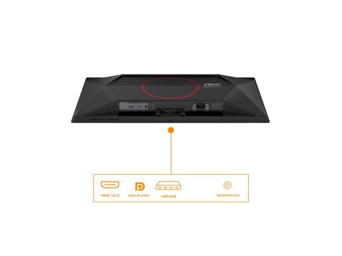 AOC Q27G41ZDF | 27" | QD-OLED | QHD | 16:9 | 240 Hz | 0,03 ms | 2560 x 1440 pikseļi | 400 cd/m² | HDMI portu skaits 1 | melns