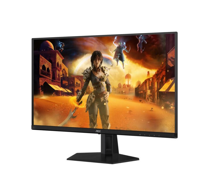 AOC Q27G41ZDF | 27" | QD-OLED | QHD | 16:9 | 240 Hz | 0,03 ms | 2560 x 1440 pikseļi | 400 cd/m² | HDMI portu skaits 1 | melns