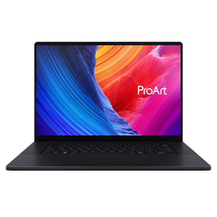 Asus | ProArt P16 H7606WP-RJ079X | Nano Black | 16" | OLED | Skārienekrāns | 3K | 2880 x 1800 pikseļi | 120 Hz | Spīdīgs | AMD Ryzen AI 9 | HX370 | 64 GB | LPDDR5X | Cietvielas diska ietilpība 2000 GB | NVIDIA GeForce RTX 5070 | GDDR7 | 8 GB | Windows 11 Pro | 802.11be | Tastatūras valoda US starptautiskā | Tastatūras apgaismojums | Garantija 24 mēneši | Akumulatora garantija 12 mēneši