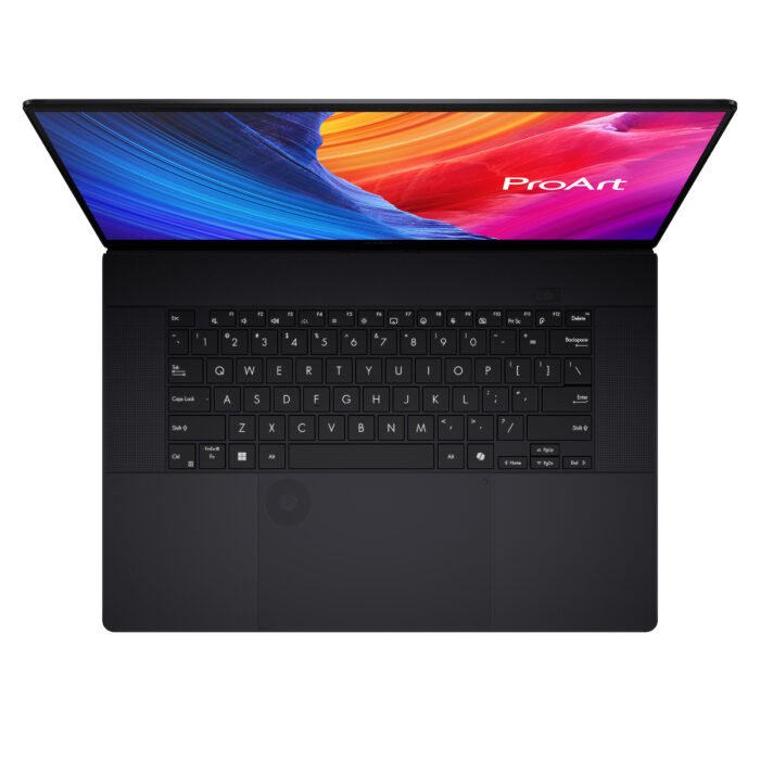 Asus | ProArt P16 H7606WP-RJ079X | Nano Black | 16" | OLED | Skārienekrāns | 3K | 2880 x 1800 pikseļi | 120 Hz | Spīdīgs | AMD Ryzen AI 9 | HX370 | 64 GB | LPDDR5X | Cietvielas diska ietilpība 2000 GB | NVIDIA GeForce RTX 5070 | GDDR7 | 8 GB | Windows 11 Pro | 802.11be | Tastatūras valoda US starptautiskā | Tastatūras apgaismojums | Garantija 24 mēneši | Akumulatora garantija 12 mēneši