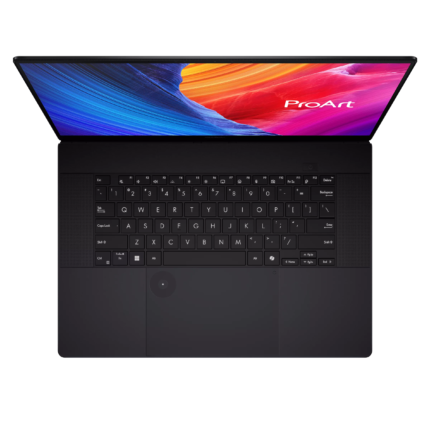 Asus | ProArt P16 H7606WW-SE009X | Nano Black | 16" | OLED | Skārienekrāns | 4K | 3840 x 2400 pikseļi | 120 Hz | Spīdīgs | AMD Ryzen AI 9 | HX370 | 64 GB | LPDDR5X | Cietvielas diska ietilpība 2000 GB | NVIDIA GeForce RTX 5080 | GDDR7 | 16 GB | Windows 11 Pro | 802.11be | Bluetooth versija 5.4 | Tastatūras valoda US starptautiskā | Tastatūras apgaismojums | Garantija 24 mēneši