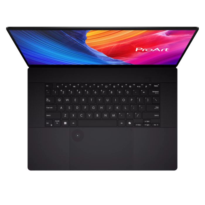 Asus | ProArt P16 H7606WW-SE009X | Nano Black | 16" | OLED | Skārienekrāns | 4K | 3840 x 2400 pikseļi | 120 Hz | Spīdīgs | AMD Ryzen AI 9 | HX370 | 64 GB | LPDDR5X | Cietvielas diska ietilpība 2000 GB | NVIDIA GeForce RTX 5080 | GDDR7 | 16 GB | Windows 11 Pro | 802.11be | Bluetooth versija 5.4 | Tastatūras valoda US starptautiskā | Tastatūras apgaismojums | Garantija 24 mēneši