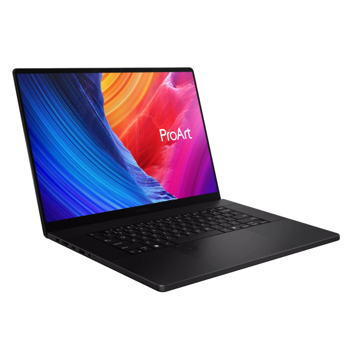 Asus | ProArt P16 H7606WW-SE009X | Nano Black | 16" | OLED | Skārienekrāns | 4K | 3840 x 2400 pikseļi | 120 Hz | Spīdīgs | AMD Ryzen AI 9 | HX370 | 64 GB | LPDDR5X | Cietvielas diska ietilpība 2000 GB | NVIDIA GeForce RTX 5080 | GDDR7 | 16 GB | Windows 11 Pro | 802.11be | Bluetooth versija 5.4 | Tastatūras valoda US starptautiskā | Tastatūras apgaismojums | Garantija 24 mēneši