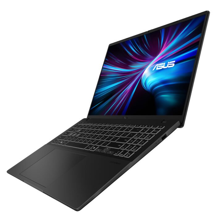 Asus | V16 V3607VP-RP020W | Matēti melns | 16" | WUXGA | 1920 x 1200 pikseļi | Pretapžilbināšanas | Intel Core 7 | 240H | 16 GB | DDR5 | Cietā diska ietilpība M.2 NVMe PCIe 4.0 SSD GB | Hibrīdā cietā diska (H-HDD) ietilpība 1000 GB | NVIDIA GeForce RTX 5070 | GDDR7 | 8 GB | Windows 11 Home | 802.11ax | Bluetooth versija 5.3 | Tastatūras valoda angļu | Tastatūras apgaismojums | Garantija 24 mēneši | Akumulatora garantija 12 mēneši