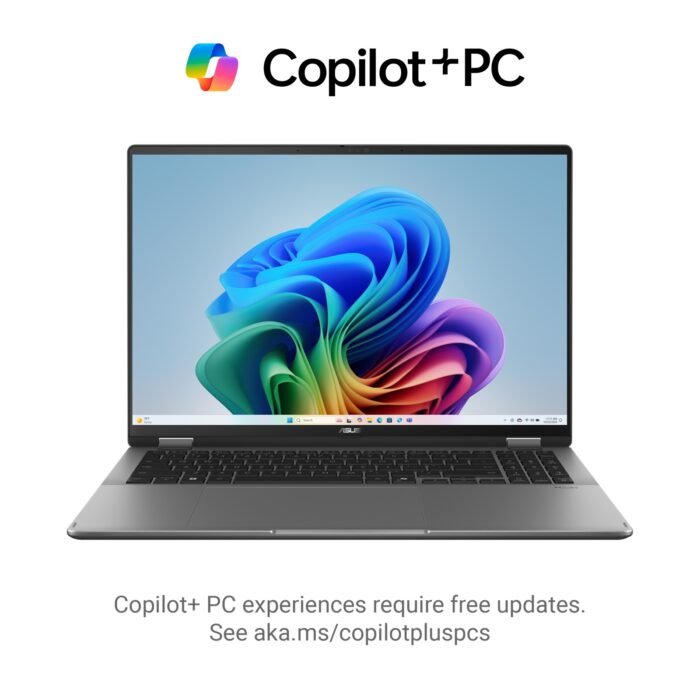 Asus Vivobook 16 Flip TP3607SA-RJ033W | Matēti pelēks | 16" | OLED | Skārienekrāns | 3K | 120 Hz | 2880 x 1800 pikseļi | Spīdīgs | Intel Core Ultra 7 | 256V | 16 GB | LPDDR5X | Cietvielas diska ietilpība 1000 GB | Intel Graphics | Windows 11 Home | 802.11be | Bluetooth versija 5.4 | Tastatūras valoda ASV starptautiskā | Tastatūras apgaismojums | Garantija 24 mēneši