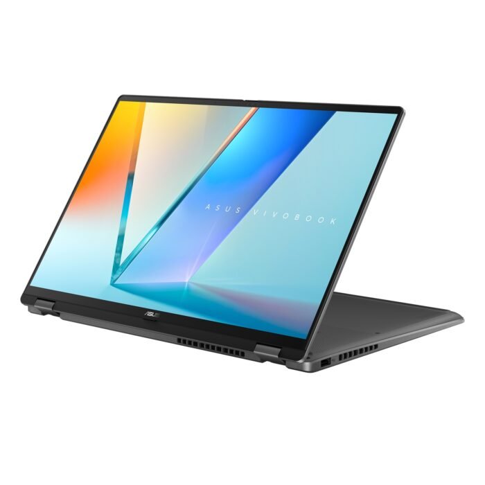Asus Vivobook 16 Flip TP3607SA-RJ033W | Matēti pelēks | 16" | OLED | Skārienekrāns | 3K | 120 Hz | 2880 x 1800 pikseļi | Spīdīgs | Intel Core Ultra 7 | 256V | 16 GB | LPDDR5X | Cietvielas diska ietilpība 1000 GB | Intel Graphics | Windows 11 Home | 802.11be | Bluetooth versija 5.4 | Tastatūras valoda ASV starptautiskā | Tastatūras apgaismojums | Garantija 24 mēneši