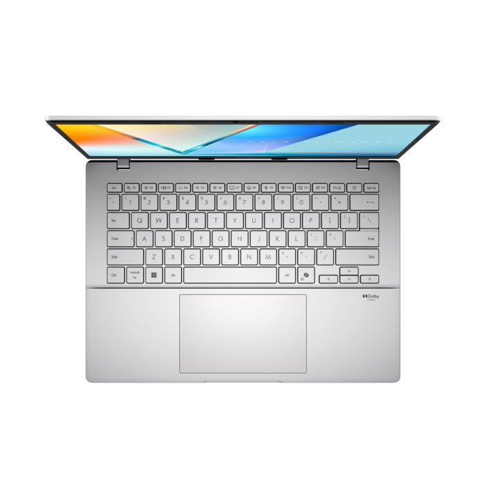 Asus Vivobook S14 | Cool Silver | 14" | IPS | WUXGA | 60 Hz | 1920 x 1200 pikseļi | Pretapžilbināšanas | Intel Core i5 | i5-13420H | 16 GB | DDR5 | Cietvielas diska ietilpība 512 GB | Intel Graphics | Windows 11 Home | 802.11ax | Bluetooth versija 5.3 | Tastatūras valoda ASV starptautiskā | Tastatūras apgaismojums | Akumulatora garantija 12 mēneši | Garantija 24 mēneši