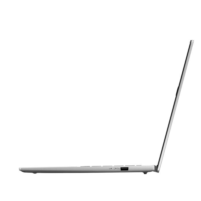 Asus Vivobook S14 | Cool Silver | 14" | IPS | WUXGA | 60 Hz | 1920 x 1200 pikseļi | Pretapžilbināšanas | Intel Core i5 | i5-13420H | 16 GB | DDR5 | Cietvielas diska ietilpība 512 GB | Intel Graphics | Windows 11 Home | 802.11ax | Bluetooth versija 5.3 | Tastatūras valoda ASV starptautiskā | Tastatūras apgaismojums | Akumulatora garantija 12 mēneši | Garantija 24 mēneši