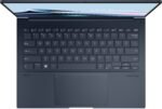 Asus | Zenbook 14 UX3405CA-PZ217W | Ponder Blue | 14 " | OLED | Touchscreen | 3K | 2880 x 1800 pikseļi | 120 Hz | Glossy | Intel Core Ultra 7 | 255H | 32 GB | LPDDR5X | SSD kapacitāte 1000 GB | Intel Graphics | Windows 11 Home | 802.11be | Bluetooth versija 5.4 | Tastatūras valoda US international | Apgaismota tastatūra | Garantija 24 mēneši | Akumulatora garantija 12 mēneši