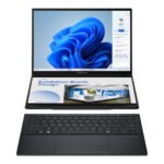 Asus | Zenbook Duo UX8406CA-QL287W | Inkwell Gray | 14" | OLED | Skārienekrāns | FHD | 1920 x 1200 pikseļi | Intel Core Ultra 7 | 255H | 16 GB | LPDDR5X | Cietvielas diska ietilpība 1000 GB | Intel Arc Graphics | Windows 11 Home | 802.11be | Bluetooth versija 5.4 | Tastatūras valoda ASV starptautiskā | Tastatūras apgaismojums | Garantija 24 mēneši | Akumulatora garantija 12 mēneši