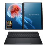 Asus | Zenbook Duo UX8406CA-QL287W | Inkwell Gray | 14" | OLED | Skārienekrāns | FHD | 1920 x 1200 pikseļi | Intel Core Ultra 7 | 255H | 16 GB | LPDDR5X | Cietvielas diska ietilpība 1000 GB | Intel Arc Graphics | Windows 11 Home | 802.11be | Bluetooth versija 5.4 | Tastatūras valoda ASV starptautiskā | Tastatūras apgaismojums | Garantija 24 mēneši | Akumulatora garantija 12 mēneši