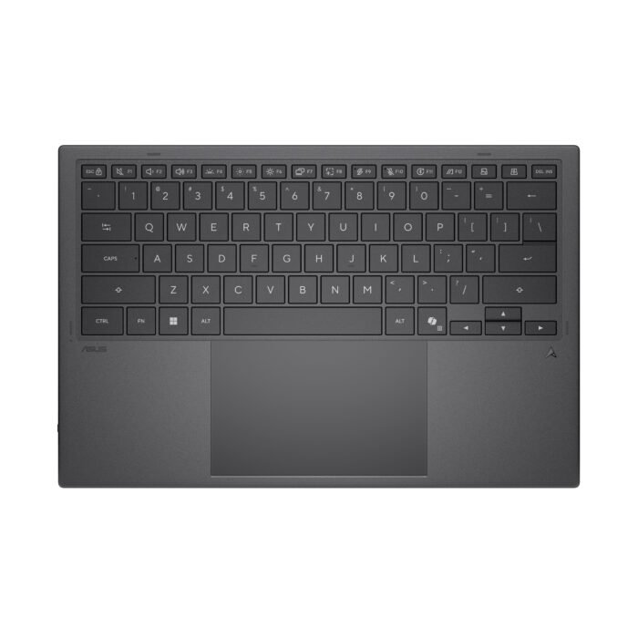 Asus | Zenbook Duo UX8407AA-SN066W | Moher Gray | 14" | OLED | Skārienekrāns | 2.8K | 2880 x 1800 pikseļi | 144 Hz | Pretatspīduma | Intel Core Ultra X9 | 378H | 32 GB | LPDDR5X | Cietvielas diska ietilpība 2000 GB | Intel Arc Graphics | Windows 11 Pro | 802.11be | Bluetooth versija 5.4 | Tastatūras valoda ASV starptautiskā | Tastatūras apgaismojums | Garantija 24 mēneši | Akumulatora garantija 12 mēneši