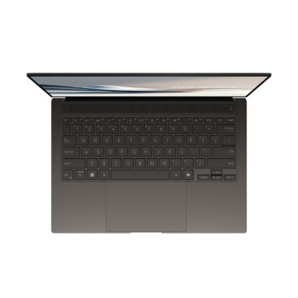 Asus | Zenbook S14 UX5406SA-PV050W | Zumaia Gray | 14 " | OLED | 3K | 2880 x 1800 pikseļi | 120 Hz | Intel Core Ultra 7 | 258V | 32 GB | LPDDR5X | Cietvielas diska kapacitāte 1000 GB | Intel Arc Graphics | Windows 11 Home | 802.11be | Bluetooth versija 5.4 | Tastatūras valoda US international | Tastatūras apgaismojums | Garantija 24 mēneši | Akumulatora garantija 12 mēneši