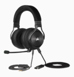 Corsair | High-Fidelity Gaming Headset | VIRTUOSO RGB WIRELESS XT | Wireless/Wired | Over-Ear | Black | Wireless