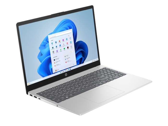 HP 15 | 15-fc0041ny | Sudraba | 15,6" | FHD | 1920 x 1080 pikseļi | AMD Ryzen 5 | 5625U | 16 GB | DDR4-SDRAM | Cietvielas diska ietilpība 256 GB | AMD Radeon Graphics | Windows 11 Home | 802.11ax | Bluetooth versija 5.4 | Tastatūras valoda angļu | Garantija 24 mēneši