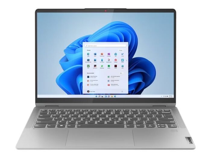 Lenovo IdeaPad Flex 5 14ABR8 | Arctic Grey | 14" | IPS | Skārienekrāns | WUXGA | 1920 x 1200 pikseļi | Spīdīgs | AMD Ryzen 5 | 5625U | 16 GB | Lodēta LPDDR4x | Cietvielas diska ietilpība 512 GB | AMD Radeon Graphics | Windows 11 Home | 802.11ax | Bluetooth versija 5.3 | Tastatūras valoda angļu | Tastatūras apgaismojums | Garantija 24 mēneši | Akumulatora garantija 12 mēneši