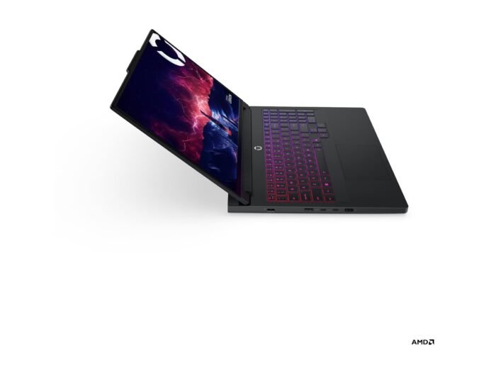 Lenovo Legion Pro 7 16AFR10H AMD | Eclipse Black | 16 " | OLED | WQXGA | 2560 x 1600 pikseļi | Spīdīgs | AMD Ryzen 9 | 9955HX3D | 32 (2x16GB) GB | SODIMM DDR5 | SSD kapacitāte 1000 GB | NVIDIA GeForce RTX 5080 | GDDR7 | 16 GB | Windows 11 Home | 802.11be | Bluetooth versija 5.4 | Tastatūras valoda angļu | Apgaismota tastatūra | Garantija 24 mēneši | Akumulatora garantija 12 mēneši