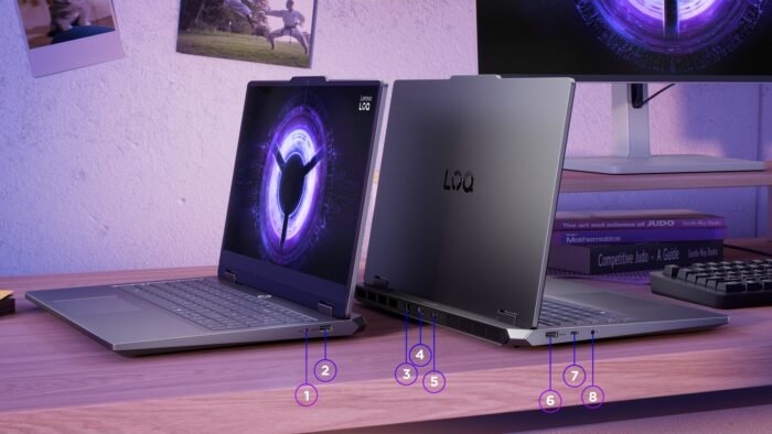 Lenovo LOQ 15IRX10 | Luna Grey | 15,6 " | IPS | FHD | 1920 x 1080 pikseļi | Anti-glare | Intel Core i5 | i5-13450HX | 16 GB | SO-DIMM DDR5 | Cietā diska kapacitāte 1000 GB | NVIDIA GeForce RTX 5060 | GDDR7 | 8 GB | Windows 11 Home | 802.11ax | Bluetooth versija 5.2 | Tastatūras valoda angļu | Apgaismota tastatūra | Garantija 24 mēneši | Akumulatora garantija 12 mēneši