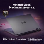 Lenovo LOQ 15IRX10 | Luna Grey | 15,6 " | IPS | FHD | 1920 x 1080 pikseļi | Anti-glare | Intel Core i5 | i5-13450HX | 16 GB | SO-DIMM DDR5 | Cietā diska kapacitāte 1000 GB | NVIDIA GeForce RTX 5060 | GDDR7 | 8 GB | Windows 11 Home | 802.11ax | Bluetooth versija 5.2 | Tastatūras valoda angļu | Apgaismota tastatūra | Garantija 24 mēneši | Akumulatora garantija 12 mēneši