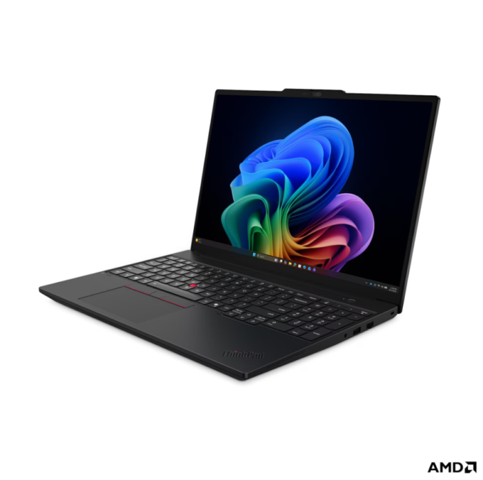 Lenovo ThinkPad T16 G5 AMD | Melns | 16" | IPS | WUXGA | 1920 x 1200 pikseļi | Pretapžilbināšanas | AMD Ryzen 5 PRO | 215 | 16 GB | SODIMM DDR5 | Cietvielas diska ietilpība 512 GB | AMD Radeon 740M Graphics | Windows 11 Pro | 802.11be | Bluetooth versija 5.4 | Tastatūras valoda Ziemeļvalstu | Tastatūras apgaismojums | Garantija 36 mēneši | Akumulatora garantija 12 mēneši