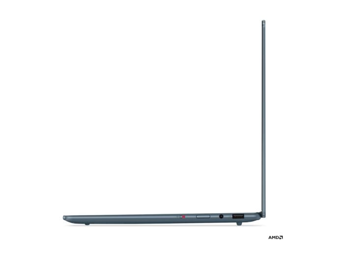 Lenovo Yoga Slim 7 14AKP10 AMD | Tidal Teal | 14" | OLED | WUXGA | 1920 x 1200 pikseļi | Spīdīgs | AMD Ryzen AI 5 | 340 | 16 GB | Lodēta LPDDR5 | Cietvielas diska ietilpība 512 GB | AMD Radeon 840M Graphics | Windows 11 Home | 802.11be | Bluetooth versija 5.4 | Tastatūras valoda angļu | Tastatūras apgaismojums | Garantija 24 mēneši | Akumulatora garantija 12 mēneši