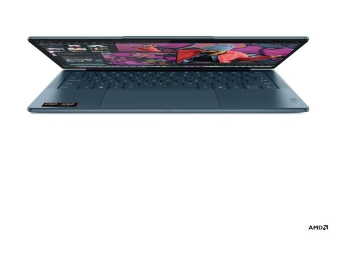 Lenovo Yoga Slim 7 14AKP10 AMD | Tidal Teal | 14" | OLED | WUXGA | 1920 x 1200 pikseļi | Spīdīgs | AMD Ryzen AI 5 | 340 | 16 GB | Lodēta LPDDR5 | Cietvielas diska ietilpība 512 GB | AMD Radeon 840M Graphics | Windows 11 Home | 802.11be | Bluetooth versija 5.4 | Tastatūras valoda angļu | Tastatūras apgaismojums | Garantija 24 mēneši | Akumulatora garantija 12 mēneši