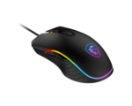 MSI FORGE GM300 spēļu pele, optiskā, vadu, 7200 DPI, USB 2.0, melna