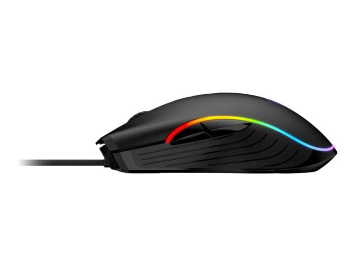 MSI FORGE GM300 spēļu pele, optiskā, vadu, 7200 DPI, USB 2.0, melna
