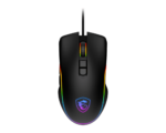 MSI FORGE GM300 spēļu pele, optiskā, vadu, 7200 DPI, USB 2.0, melna