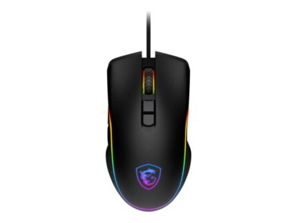 MSI FORGE GM300 spēļu pele, optiskā, vadu, 7200 DPI, USB 2.0, melna