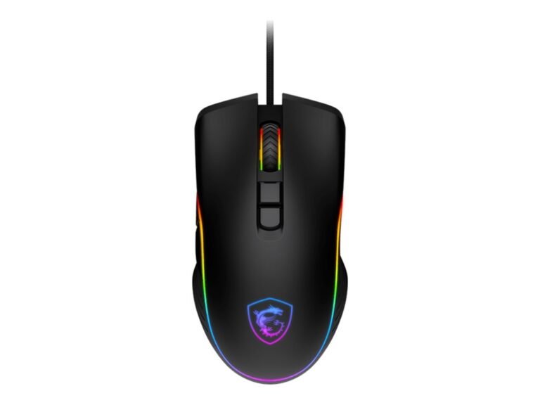 MSI FORGE GM300 spēļu pele, optiskā, vadu, 7200 DPI, USB 2.0, melna