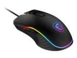 MSI FORGE GM300 spēļu pele, optiskā, vadu, 7200 DPI, USB 2.0, melna