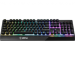 MSI Vigor GK30 spēļu tastatūra, vadu, RGB, US, Melna