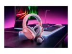 Razer Barracuda X (2022) spēļu austiņas, bezvadu, kvarca rozā