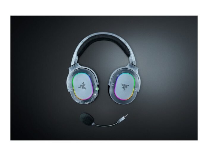 Razer Multi-Platform Gaming Headset | Barracuda X Chroma | Bluetooth | Over-Ear | Microphone | Phantom White Edition | Wireless