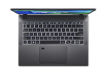 TravelMate | TMP214-55-G2-TCO-37X6 | Acer pelēks | 14" | 1920 x 1200 pikseļi | WUXGA | Intel Core 3 | 16 GB | 100U | DDR5 SDRAM | SSD kapacitāte 512 GB | Intel Iris Xe Graphics | Windows 11 Pro | Tastatūras valoda angļu | Tastatūras apgaismojums | Garantija 24 mēneši