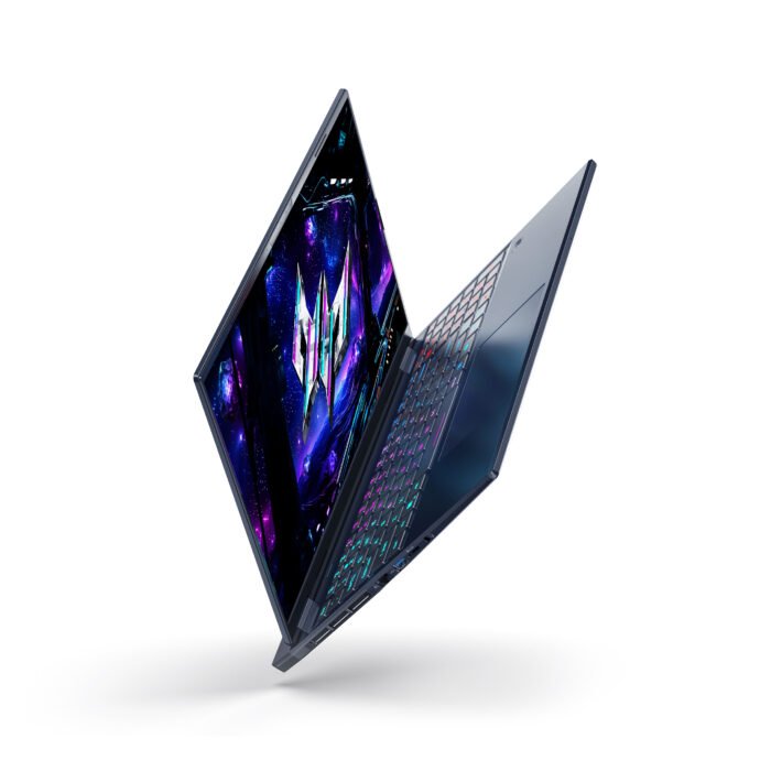 Acer | Predator Helios Neo 16S AI PHN16S-71-96S5 | Melns | 16" | OLED | WQXGA | 240 Hz | Intel Core Ultra 9 | 275HX | 32 GB | DDR5 | Cietvielas diska ietilpība 1000 GB | NVIDIA GeForce RTX 5070 Ti | Windows 11 Home | Tastatūras valoda angļu | Tastatūras apgaismojums | Garantija 24 mēneši