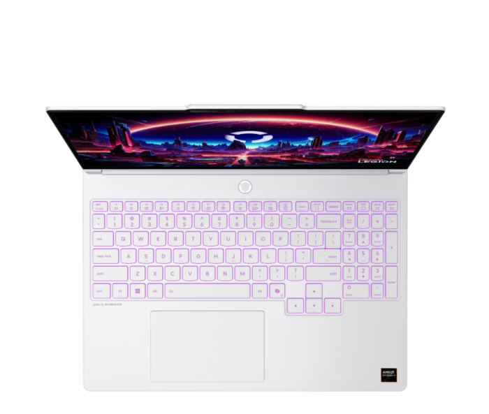 Lenovo Legion 5 15AGP11 AMD | Glacier White | 15,3" | OLED | WQXGA | 2560 x 1600 pikseļi | AMD Ryzen AI 7 | 450 | 16 GB | SODIMM DDR5 | Cietvielas diska kapacitāte 1000 GB | NVIDIA GeForce RTX 5060 | GDDR7 | 8 GB | Windows 11 Home | 802.11be | Bluetooth versija 5.4 | Tastatūras valoda angļu | Tastatūras apgaismojums | Garantija 24 mēneši | Akumulatora garantija 12 mēneši