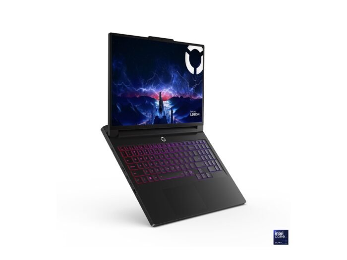 Lenovo Legion Pro 7 16IAX10H | Eclipse Black | 16" | OLED | WQXGA | 2560 x 1600 pikseļi | Spīdīgs | Intel Core Ultra 9 | 290HX | 32 (2x16GB) GB | CSODIMM DDR5 | Cietvielas diska ietilpība 1000 GB | NVIDIA GeForce RTX 5070 Ti | GDDR7 | 12 GB | Windows 11 Home | 802.11be | Bluetooth versija 5.4 | Tastatūras valoda angļu | Tastatūras apgaismojums | Garantija 24 mēneši | Akumulatora garantija 12 mēneši
