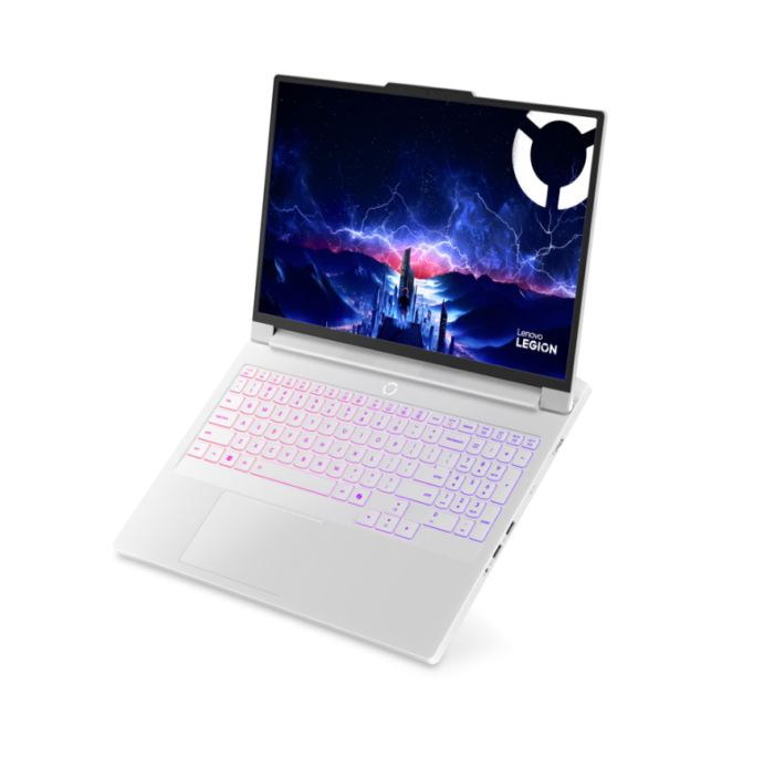 Lenovo Legion Pro 7 16IAX10H Intel | Glacier White | 16" | OLED | WQXGA | 2560 x 1600 pikseļi | Spīdīgs | Intel Core Ultra 9 | 290HX Plus | 64 (2x32GB) GB | CSODIMM DDR5 | Cietvielas diska ietilpība 2000 GB | NVIDIA GeForce RTX 5090 | GDDR7 | 24 GB | Windows 11 Home | 802.11be | Bluetooth versija 5.4 | Tastatūras valoda Nordic | Tastatūras apgaismojums | Garantija 24 mēneši | Akumulatora garantija 12 mēneši